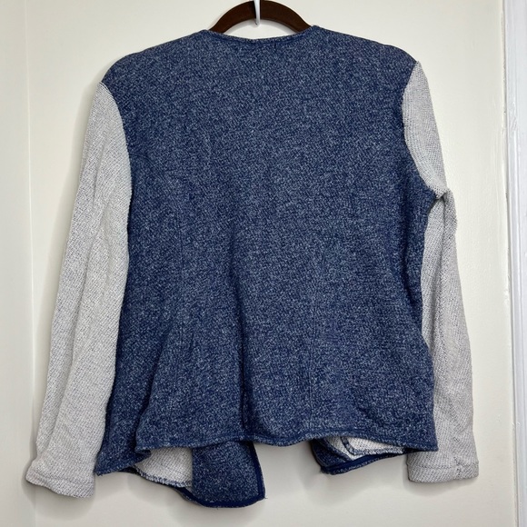 Style & Co Open front Casual Blazer Jacket Women’s Petite XL Gold Stud Details - Picture 4 of 9